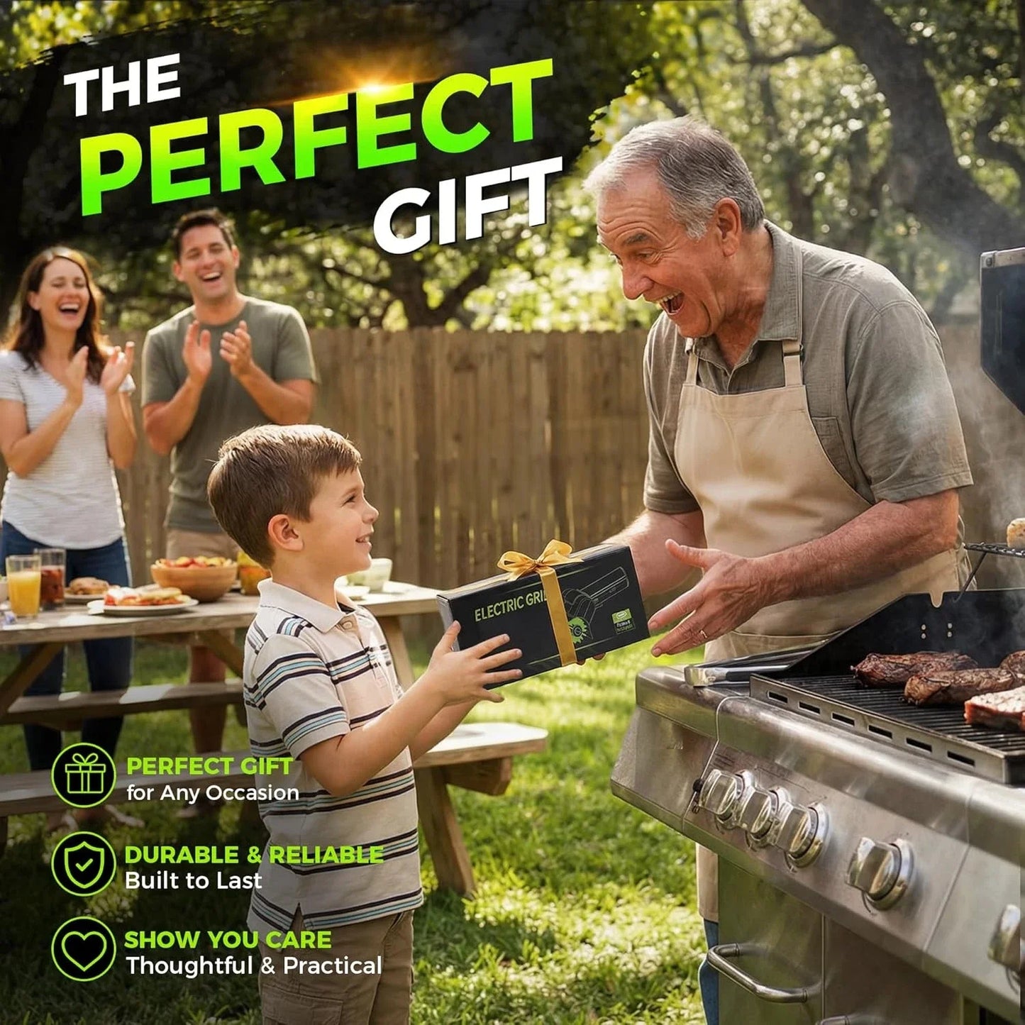 GrillSpin™ Portable Electric BBQ Grill Cleaning Brush