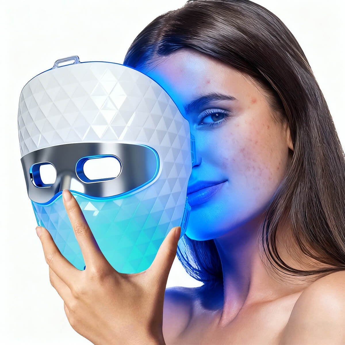 LumiGlow 7-Color LED Facial Therapy Mask