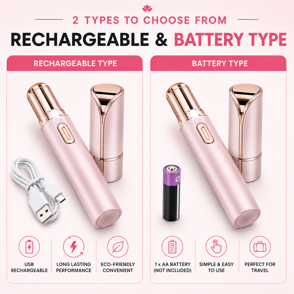 Painless Facial Hair Remover for Women