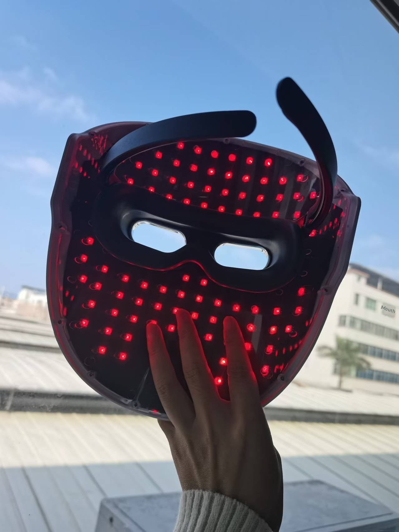LumiGlow 7-Color LED Facial Therapy Mask