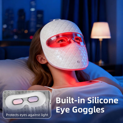 LumiGlow 7-Color LED Facial Therapy Mask
