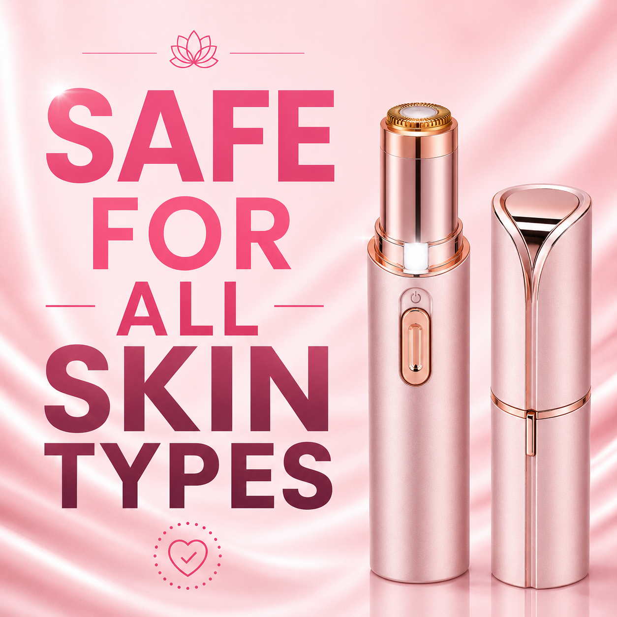 Painless Facial Hair Remover for Women